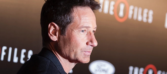 David Duchovny en la presentación de la serie