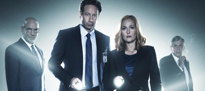 David Duchovny y Gillian Anderson en 'Expediente X'