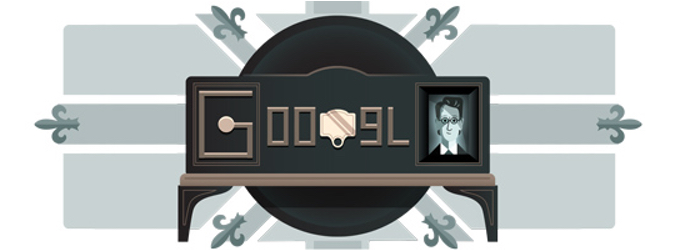 El doodle conmemorativo de Google