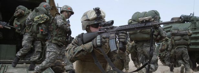 Un soldado del ejército