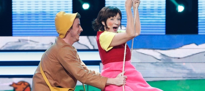 Silvia Abril en &#39;TCMS&#39; en una de sus imitaciones más divertidas