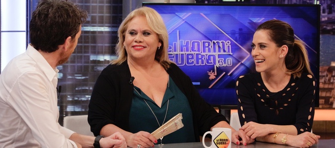 Carmina Barrios y María León en 'El hormiguero'