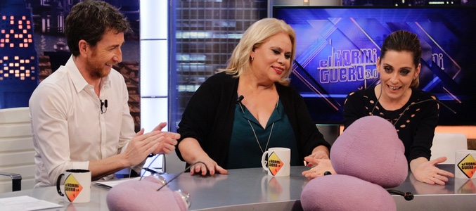 Carmina Barrios y María León en 'El hormiguero'>