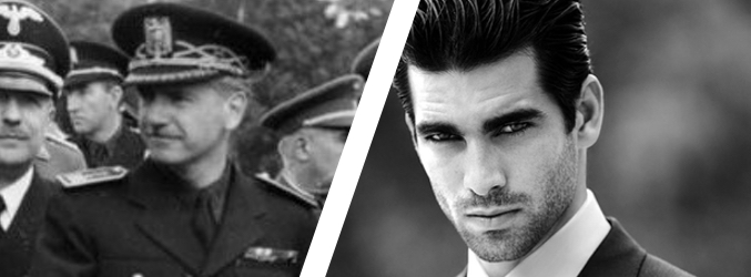 Ramón Serrano Suñer (izquierda) y Rubén Cortada (derecha)