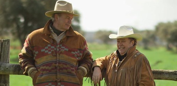 Bertín charlando con Arévalo