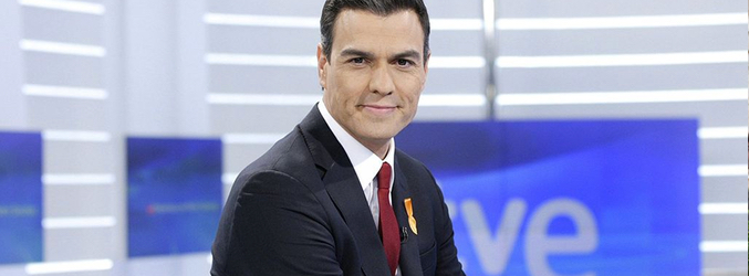 Pedro Sánchez en TVE