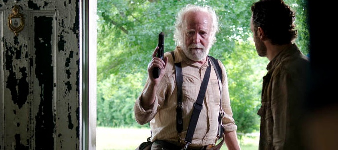 Scott Wilson interpreta a Hersel Greene en 'The Walking Dead'
