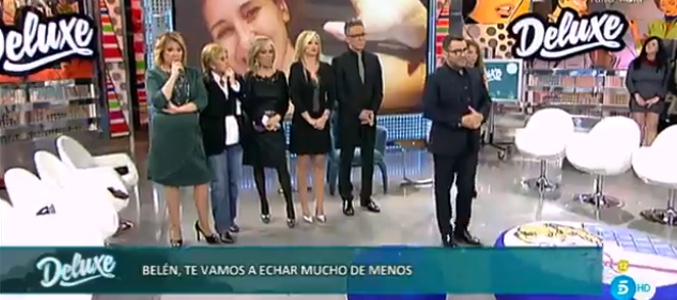 Colaboradores de Sálvame en plató