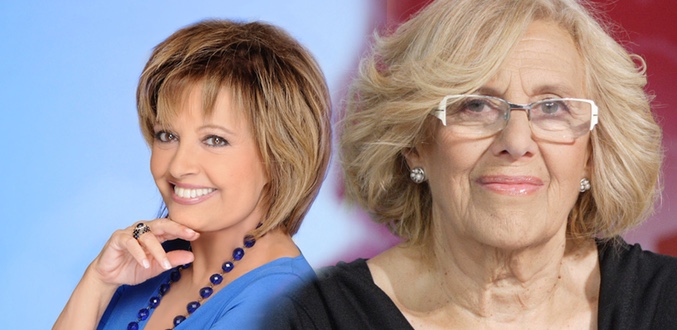 María Teresa Campos y Manuela Carmena