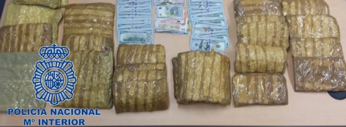 Tres toneladas de cocaína incautada por la Policía en Galicia
