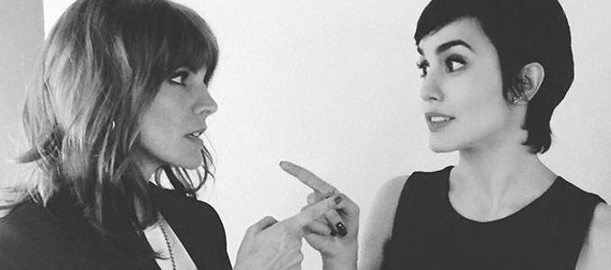 Amaia Salamanca y Megan Montaner en &#39;La embajada&#39;