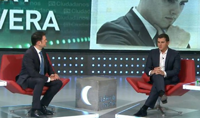 Iñaki López y Albert Rivera en 'laSexta noche'