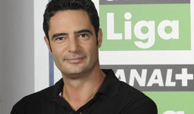 Gaby Ruiz en 'El día del fútbol' de Canal +