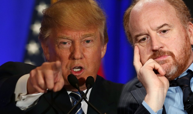 Donald Trump y Louis C.K.