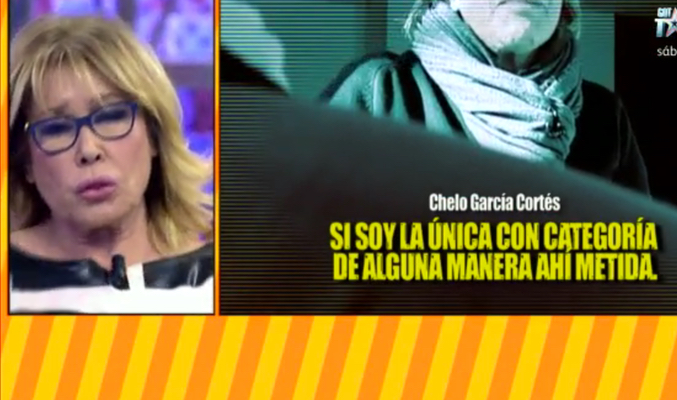 Duras críticas de Chelo García-Cortés hacia sus compañeros de 'Sálvame' (Mediaset)