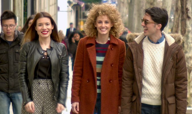 Los tres presentadores de 'Top Ten'