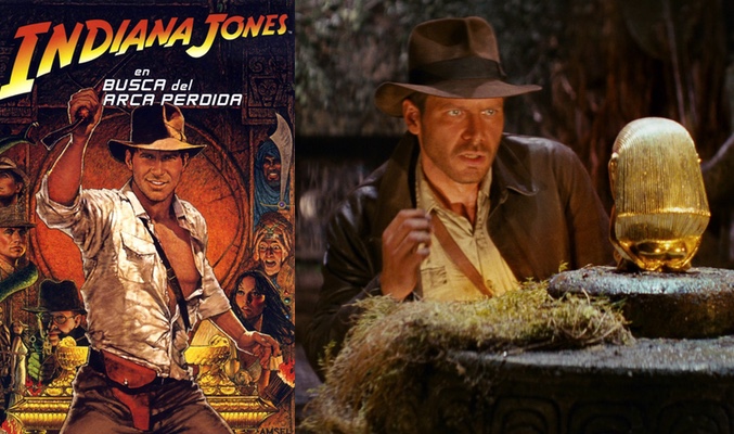 "Indiana Jones en busca del arca perdida"