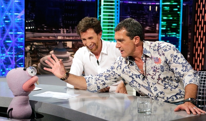 Antonio Banderas en 'El hormiguero'