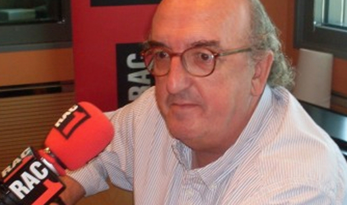 El empresario Jaume Roures durante una entrevista para 'Rac 1'