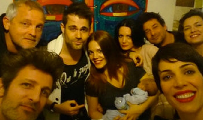 Los actores de 'Hospital Central' se reencuentran para dar la bienvenida al hijo de Bárbara Muñoz