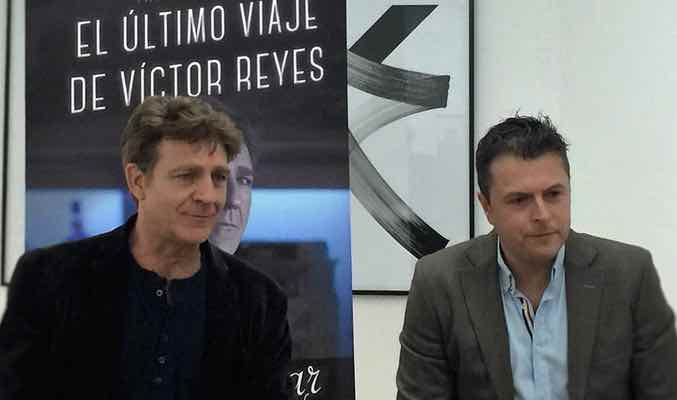 Tirso Calero y Juanjo Artero en la presentación de la novela