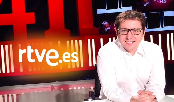 Sergio Martín, director del Canal 24h y online