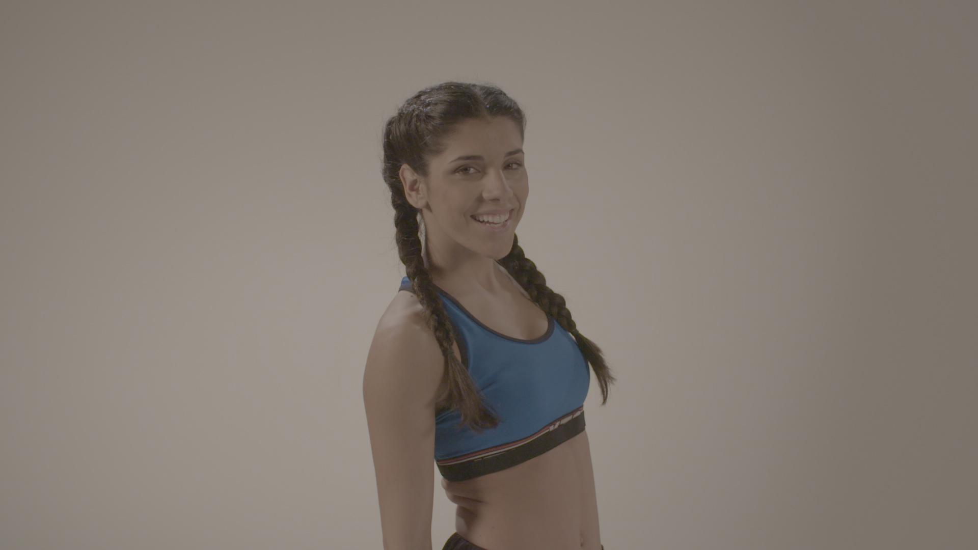 La bailarina Estela Cruz