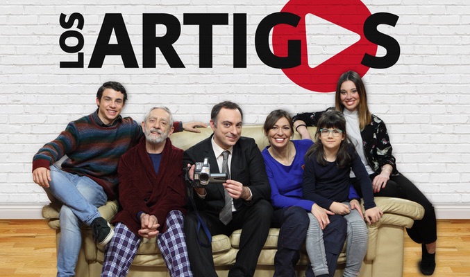 Imagen promocional de la sitcom 'Los Artigas' de ATV