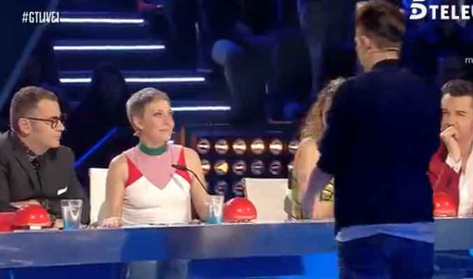 Draun en su actuación de 'Got Talent España'