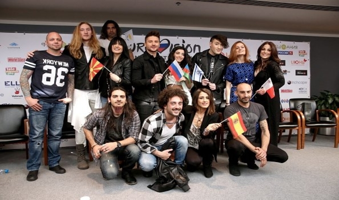 Barei estuvo en Moscú junto a los representantes de otros países