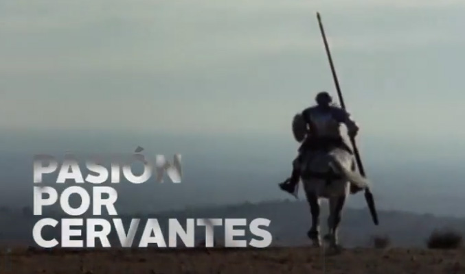 'Pasión por Cervantes' es el lema principal de este aniversario en las cadenas públicas