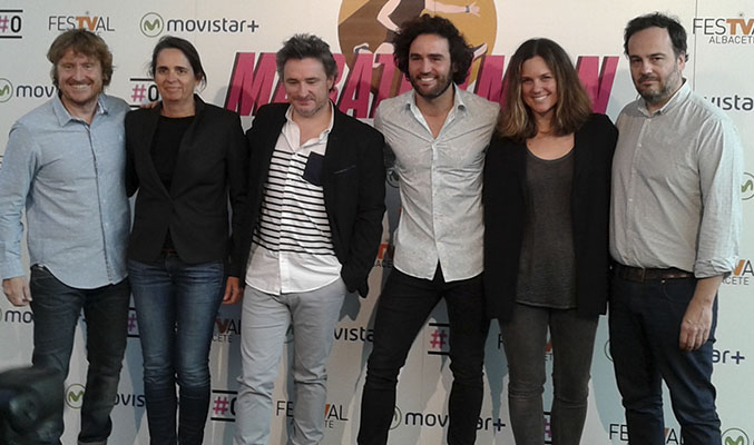 El equipo de 'Maraton Man' al completo