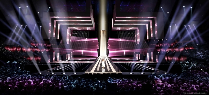 Escenario del próximo Festival de Eurovisión