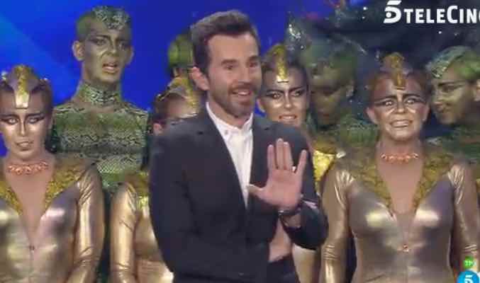 El presentador Santi Millán durante la gala