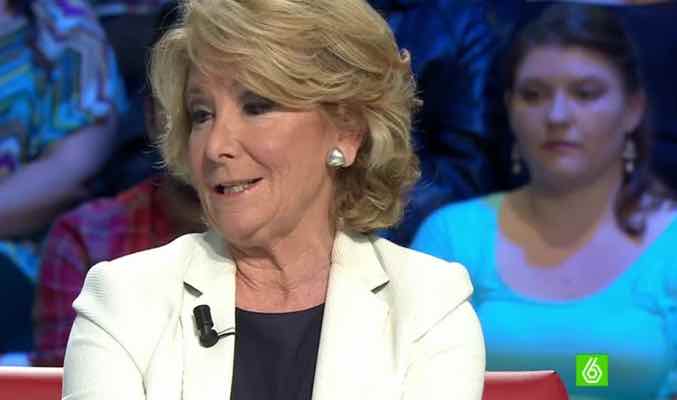 Esperanza Aguirre en 'laSexta Noche'