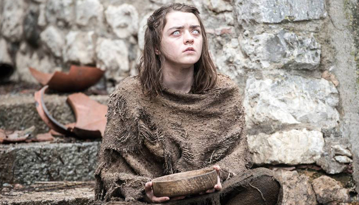 Maisie Williams en la sexta temporada de 'Game of Thrones'