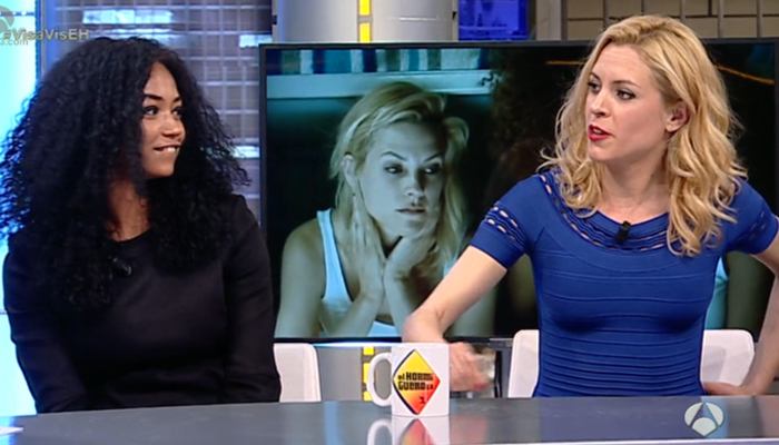 Berta Vázquez y Maggie Civantos en 'El hormiguero'