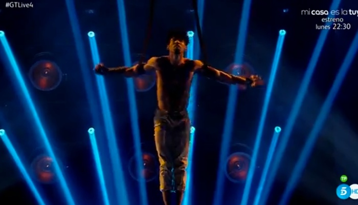 Marco Aurelio y sus impactantes acrobacias