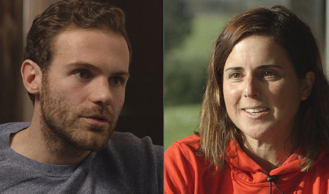 Juan Mata y Virginia Berasategui