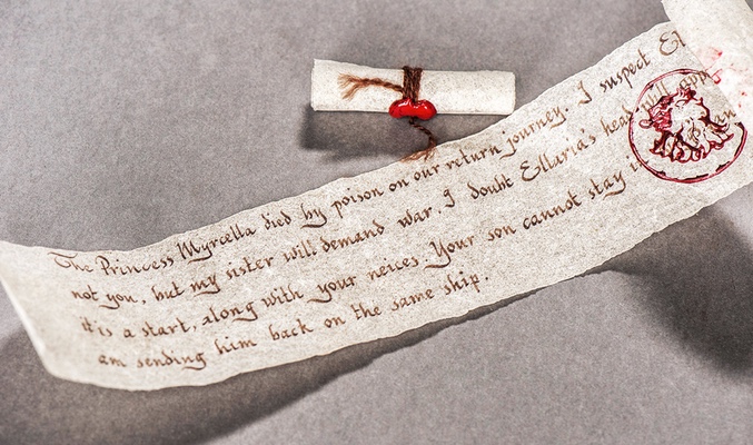 Pergamino enviado por Jaime a Doran Martell