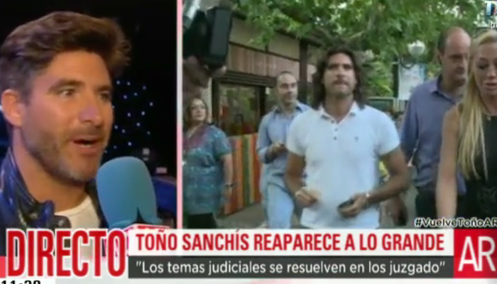 Toño Sanchís en 'El programa de Ana Rosa''