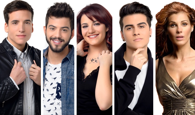 Xuso Jones, Salvador Beltrán, Electric Nana, Maverick y Coral Segovia, jurado profesional de TVE para Eurovisión 2016
