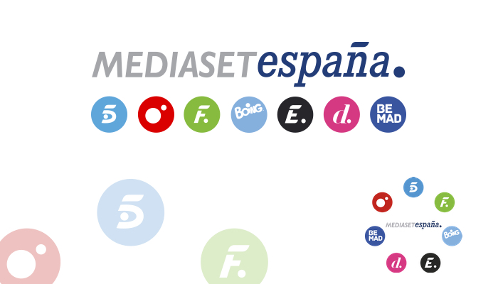 Logotipo de Mediaset España, primer trimestre de 2016