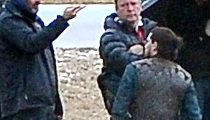 El nuevo look de Jon Snow en la imagen filtrada del rodaje (Daily Mail)