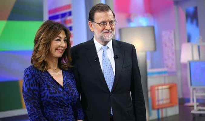 Visita de Rajoy a 'El programa de Ana Rosa'