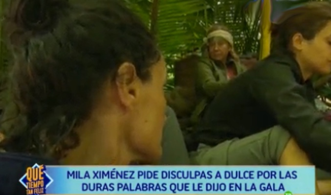 Mila Ximénez pide disculpas a Dulce en 'Supervivientes': "No pienso lo que te dije en la gala"