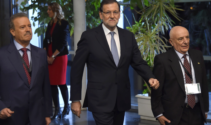Campo Vidal junto a Mariano Rajoy