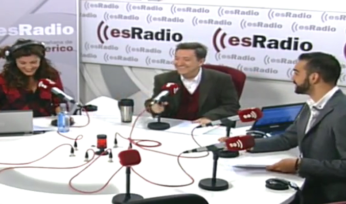Losantos en los micrófonos de Esradio