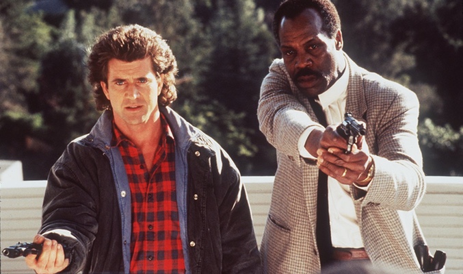 Mel Gibson y Danny Glover en la versión cinematográfica de &#39;Arma Letal&#39;