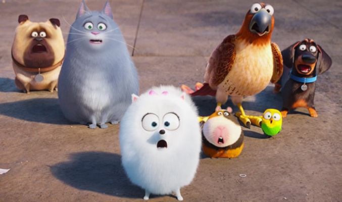 Protagonistas de "Mascotas", la nueva película de animación que llegará a los cines el próximo 5 de agosto
